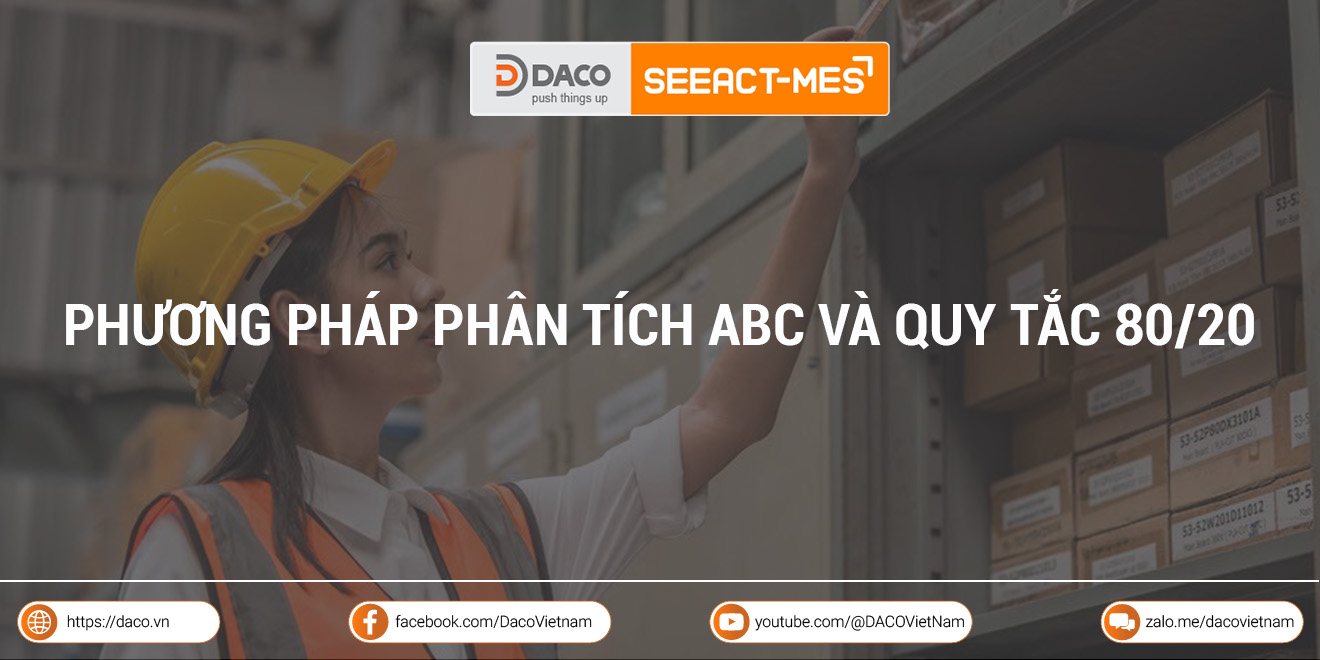 Phương pháp phân tích ABC và quy tắc 80/20 trong quản lý tồn kho